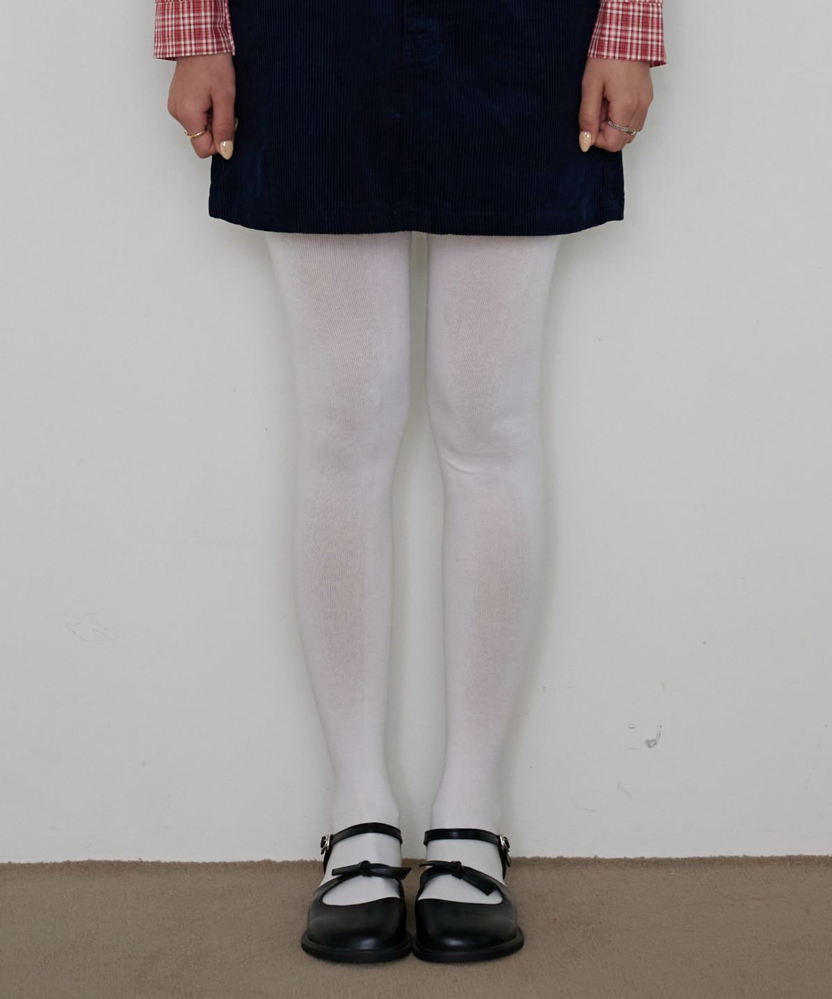핑크파인애플(PINK PINEAPPLE) BRISK DAY BASIC STOCKING_WHITE