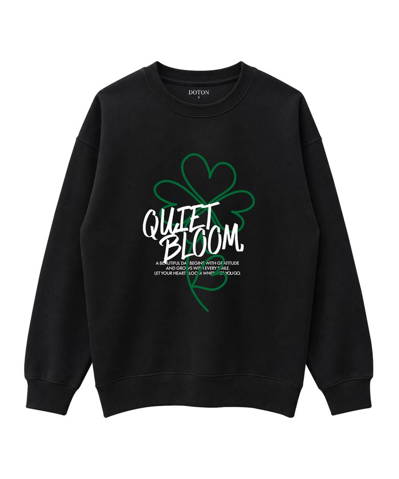 LUCKY MOMENT SWEATSHIRT (Black)