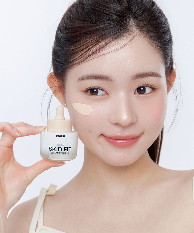 베일온 스킨 핏 선 앰플 비비 30 ml