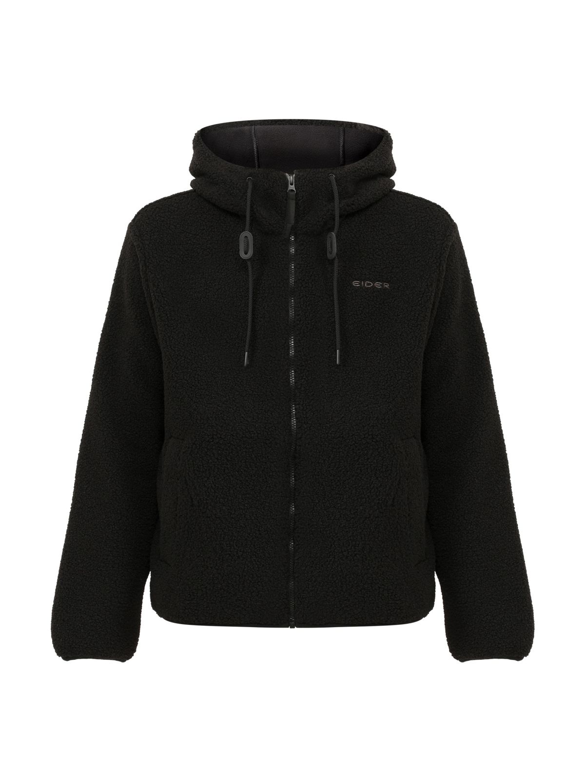 아이더(EIDER) HUG (허그) 남성 본딩 플리스 후드 자켓_Black_DMU26147Z1