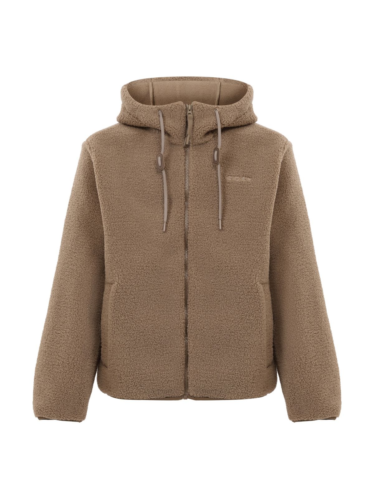 아이더(EIDER) HUG (허그) 남성 본딩 플리스 후드 자켓_Beige_DMU26147E2
