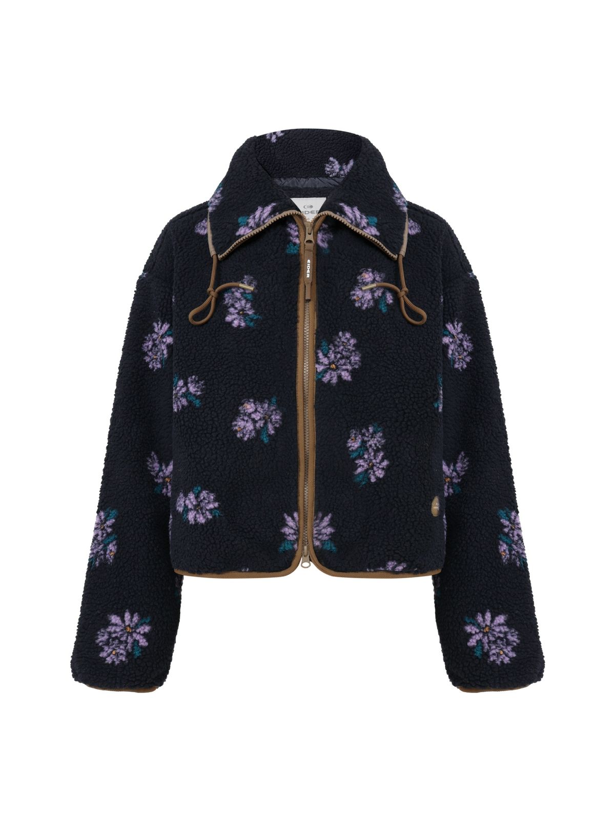 아이더(EIDER) HUG (허그) 여성 플라워 플리스 자켓_Dark Navy_DWU26150N9