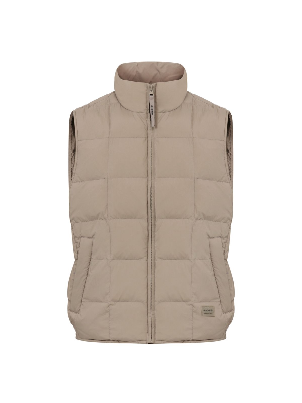 아이더(EIDER) THERMOLOCK (써모락) 남성 경량 스탠넥 다운 베스트_MID BEIGE_DMU26641JL