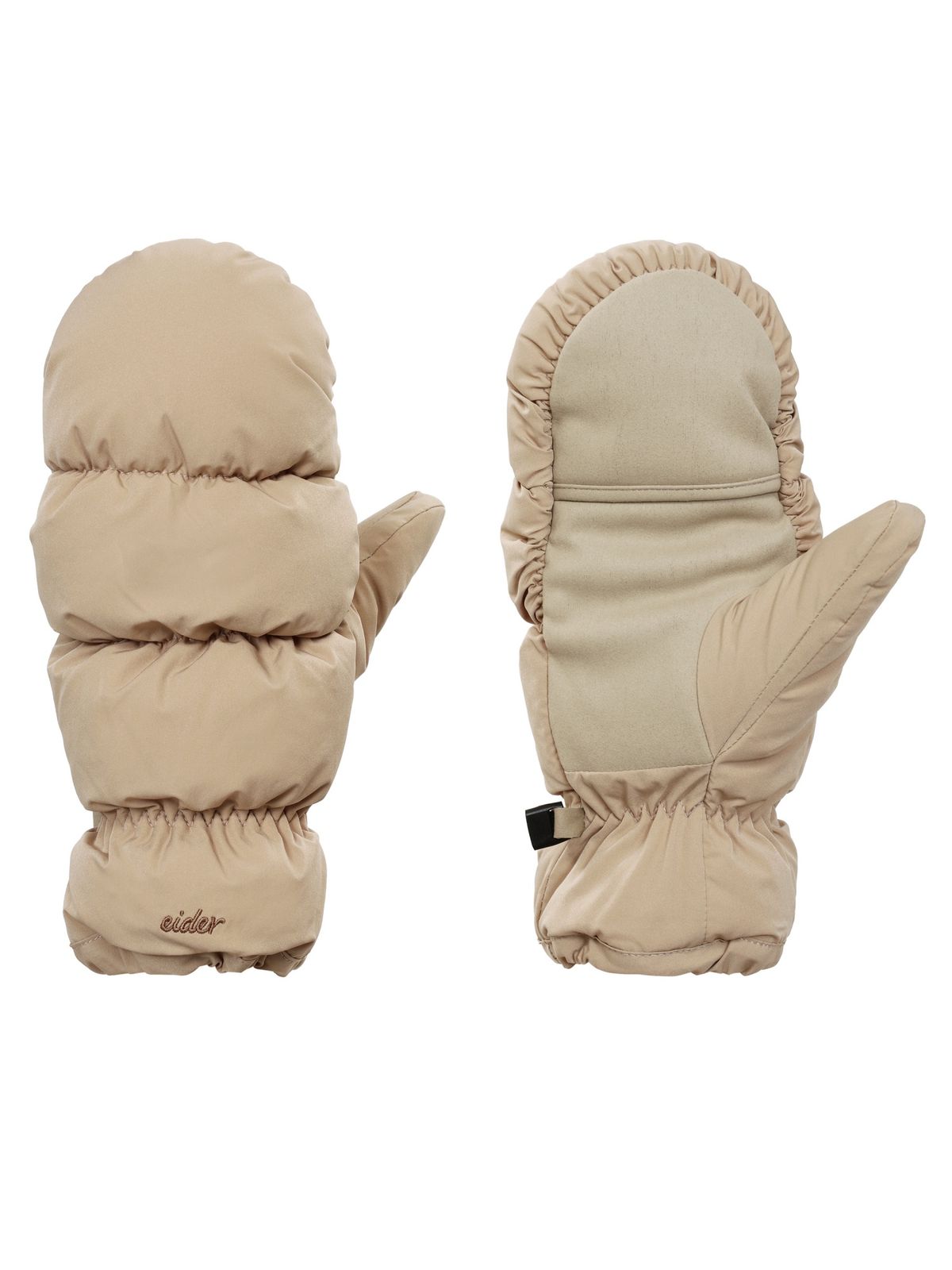 아이더(EIDER) 여성 패딩 미튼 장갑_Light Brown_DWW26V07E6