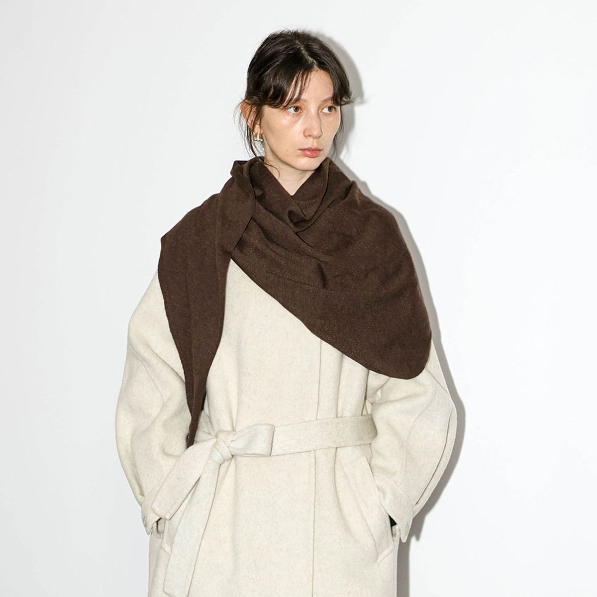 웬스데이딜라잇(WEDNESDAY DELIGHT) WD_Classic triangle scarf_3color