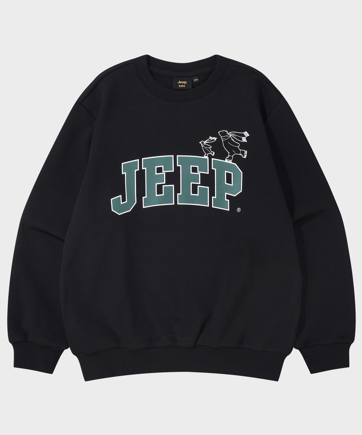 지프키즈(JEEPKIDS) 리틀 폴라베어 맨투맨(KR5TSU804BK)