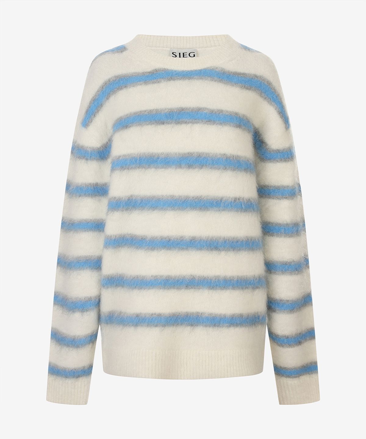 지이크 서촌 하우스(SIEG SEOCHON HAUS) [Unisex] Hairy Stripe Knit (PPUCX8301)