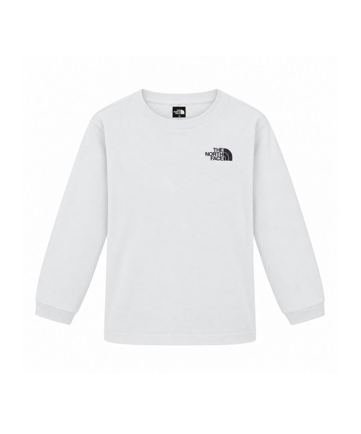 노스페이스 키즈(THE NORTH FACE KIDS) N 키즈 고 투 긴팔 티셔츠 NT7TS50T_WHT