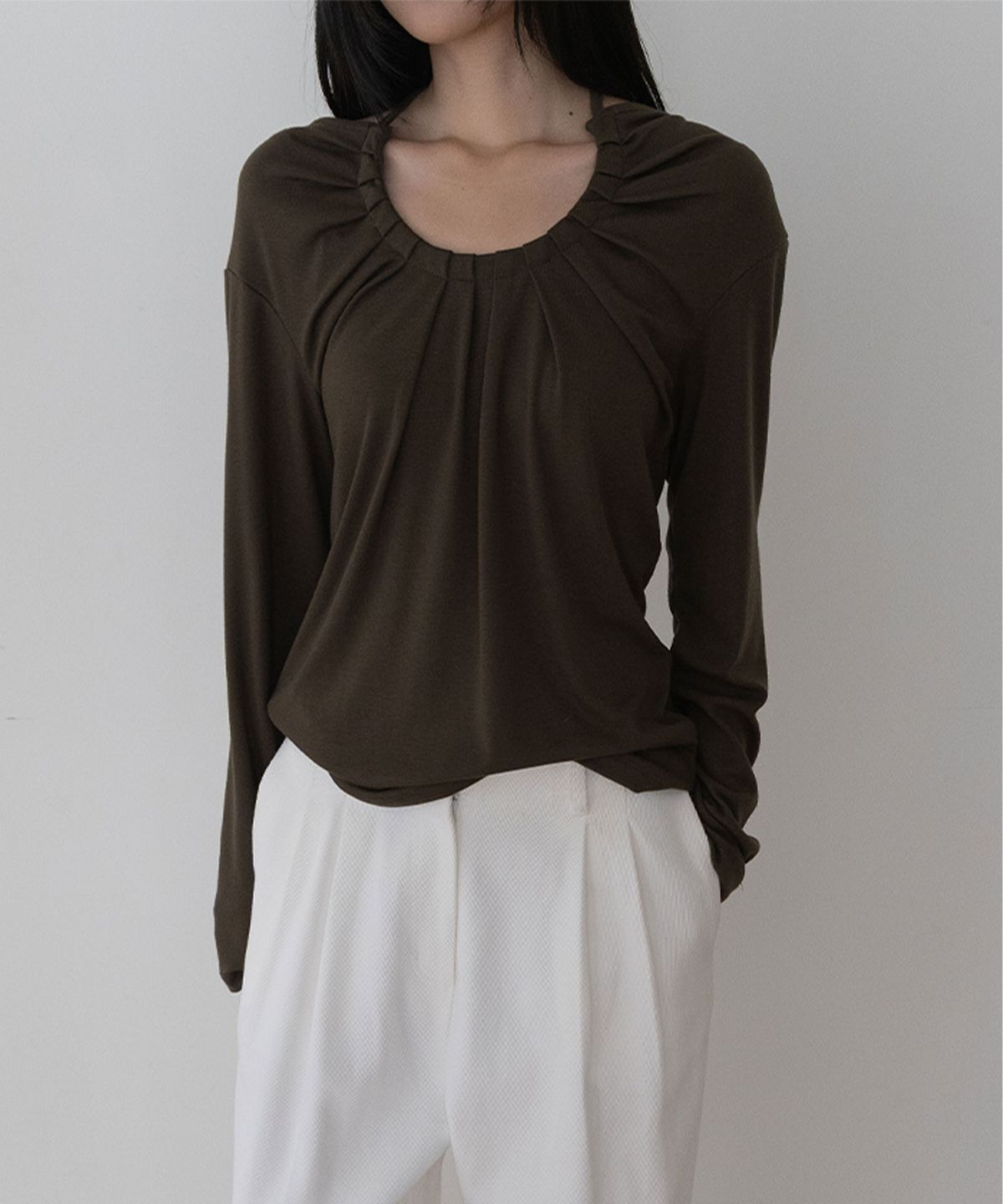 가더(GARDER) Aven T shirt (Khaki)