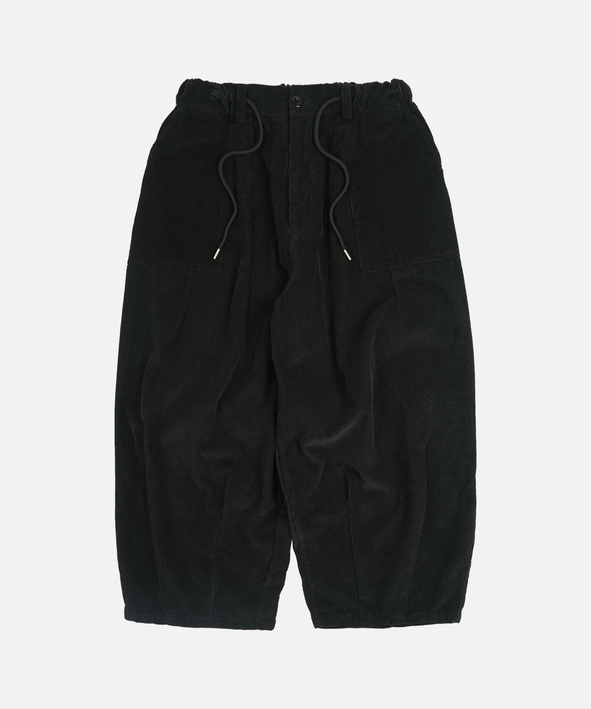 프리즘웍스(FRIZMWORKS) CORDUROY BALLOON PANTS _ BLACK
