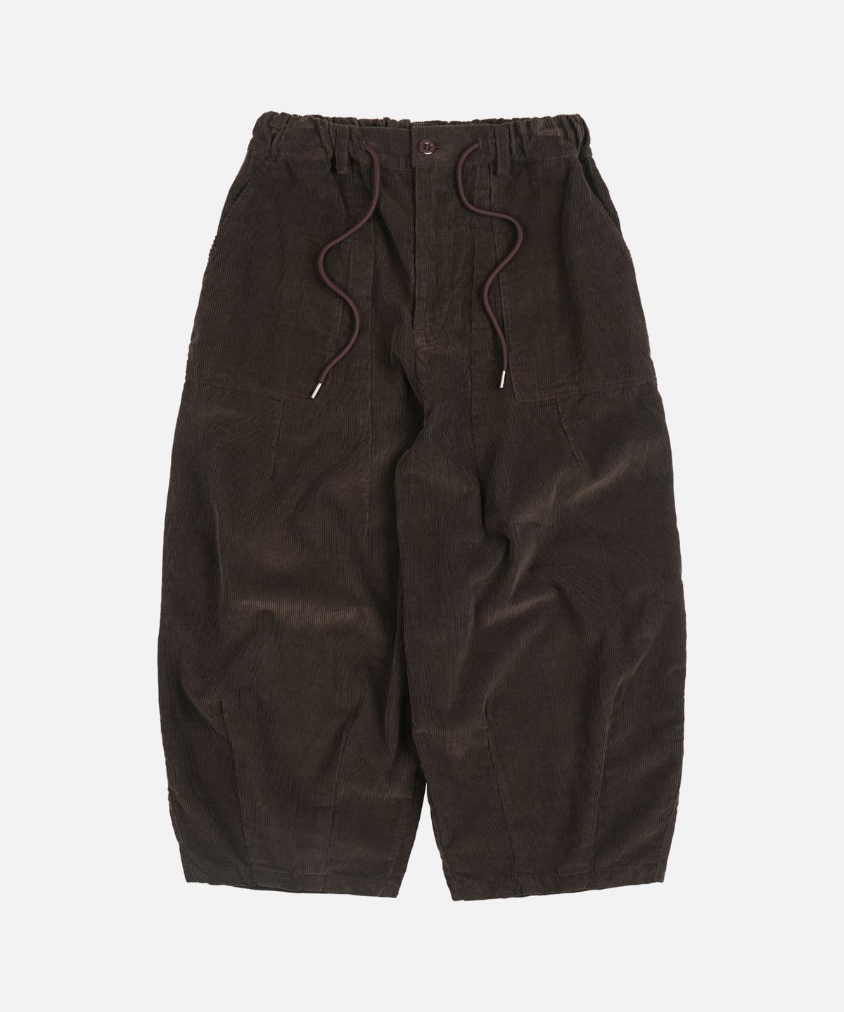 프리즘웍스(FRIZMWORKS) CORDUROY BALLOON PANTS _ BROWN