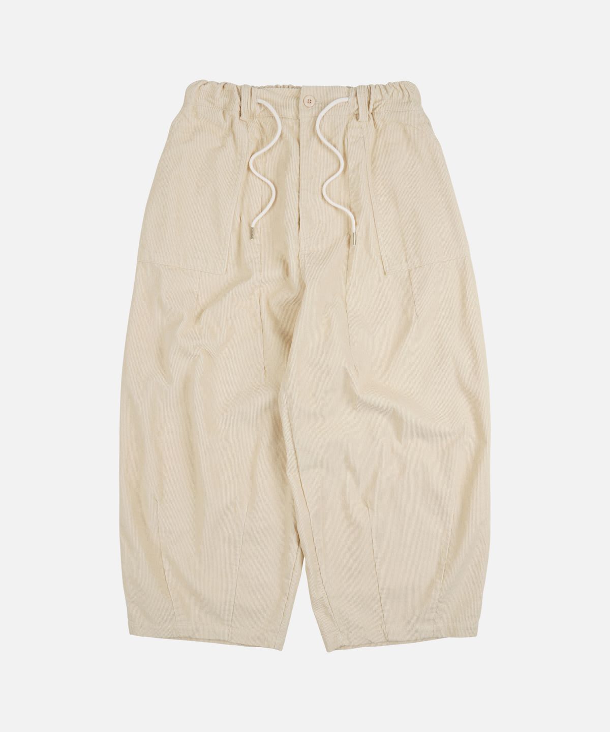 프리즘웍스(FRIZMWORKS) CORDUROY BALLOON PANTS _ IVORY