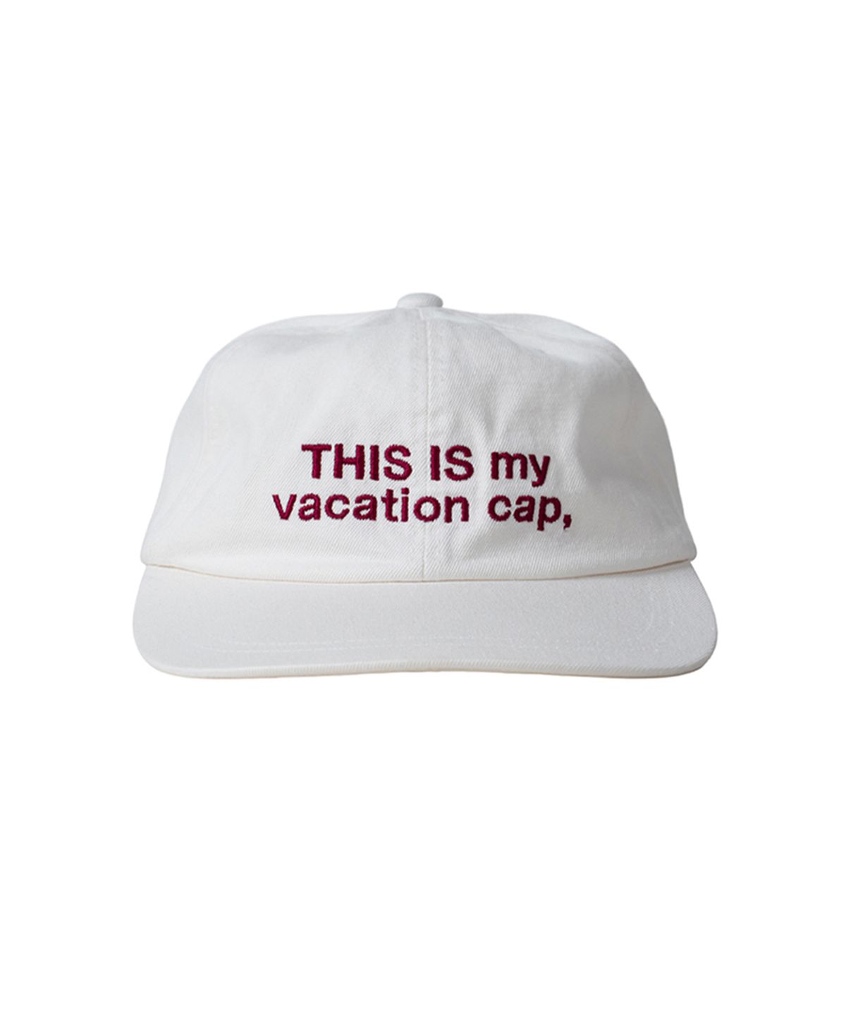 베케이션스팟(VACATIONSPOT) T.I.M Cap White