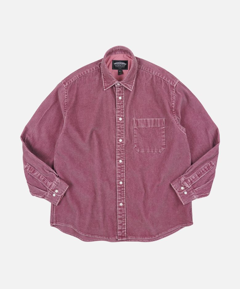 PIGMENT 8W CORDUROY SHIRT 002 _ PINK