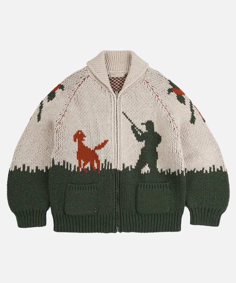 HUNTER HEAVY COWICHAN JACKET _ FOREST