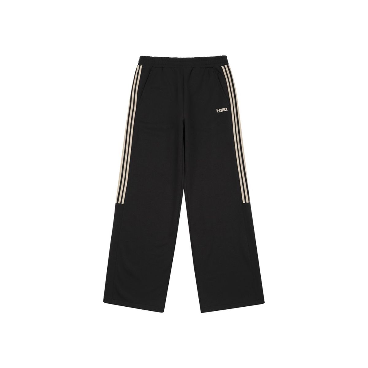 케이스위스(K-SWISS) 5 스트라이프 트랙 팬츠_1KSTPFV901BK