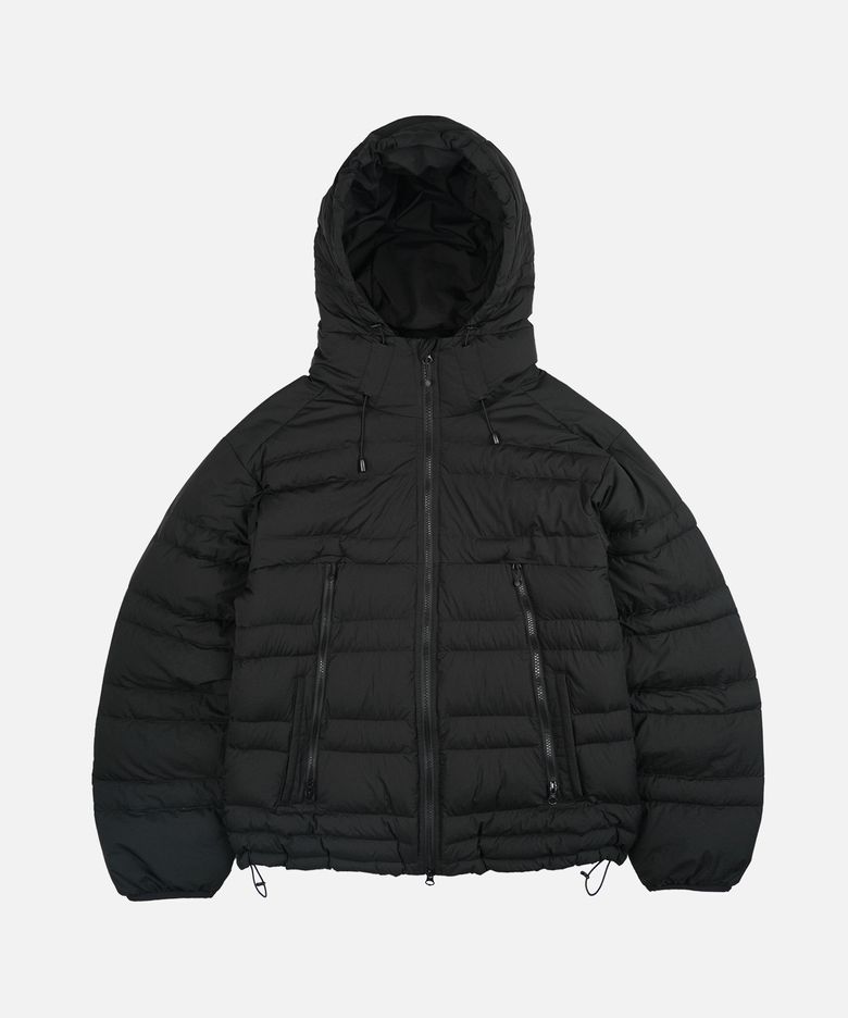 BREEZE GOOSE DOWN PARKA _ BLACK