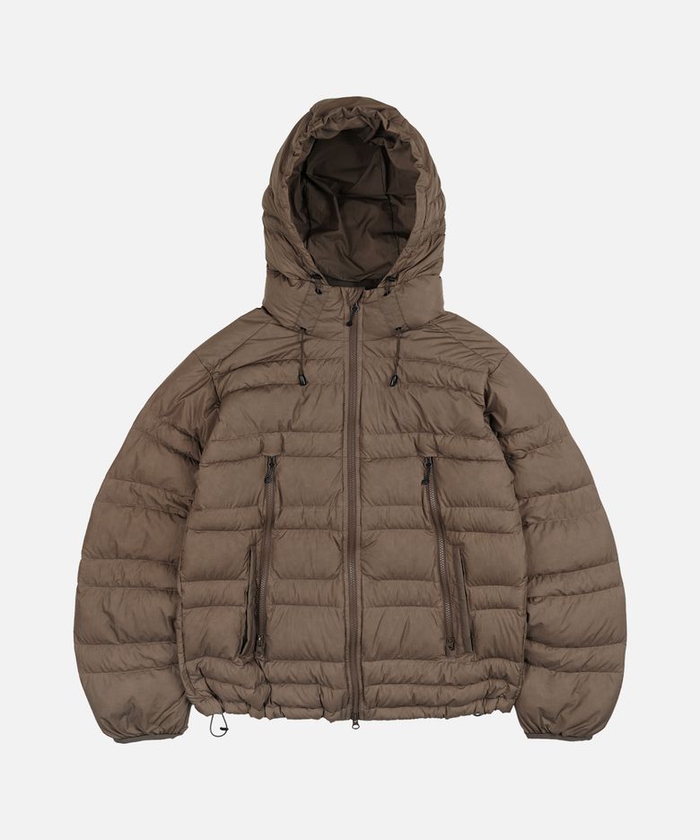 BREEZE GOOSE DOWN PARKA _ BROWN