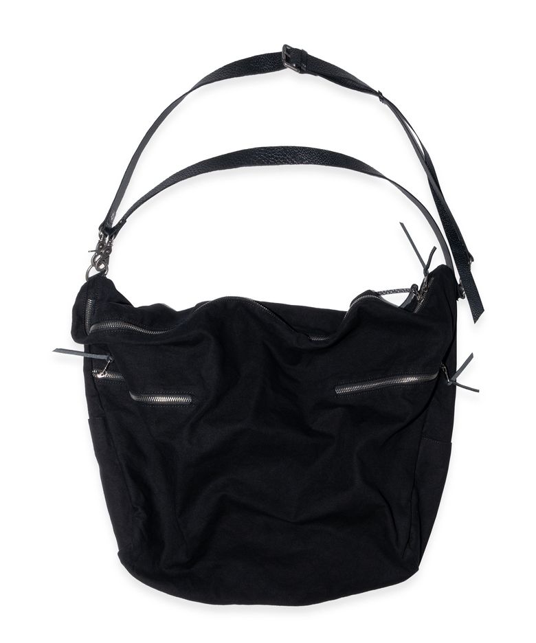 Essential Cotton Crossbag (Black)