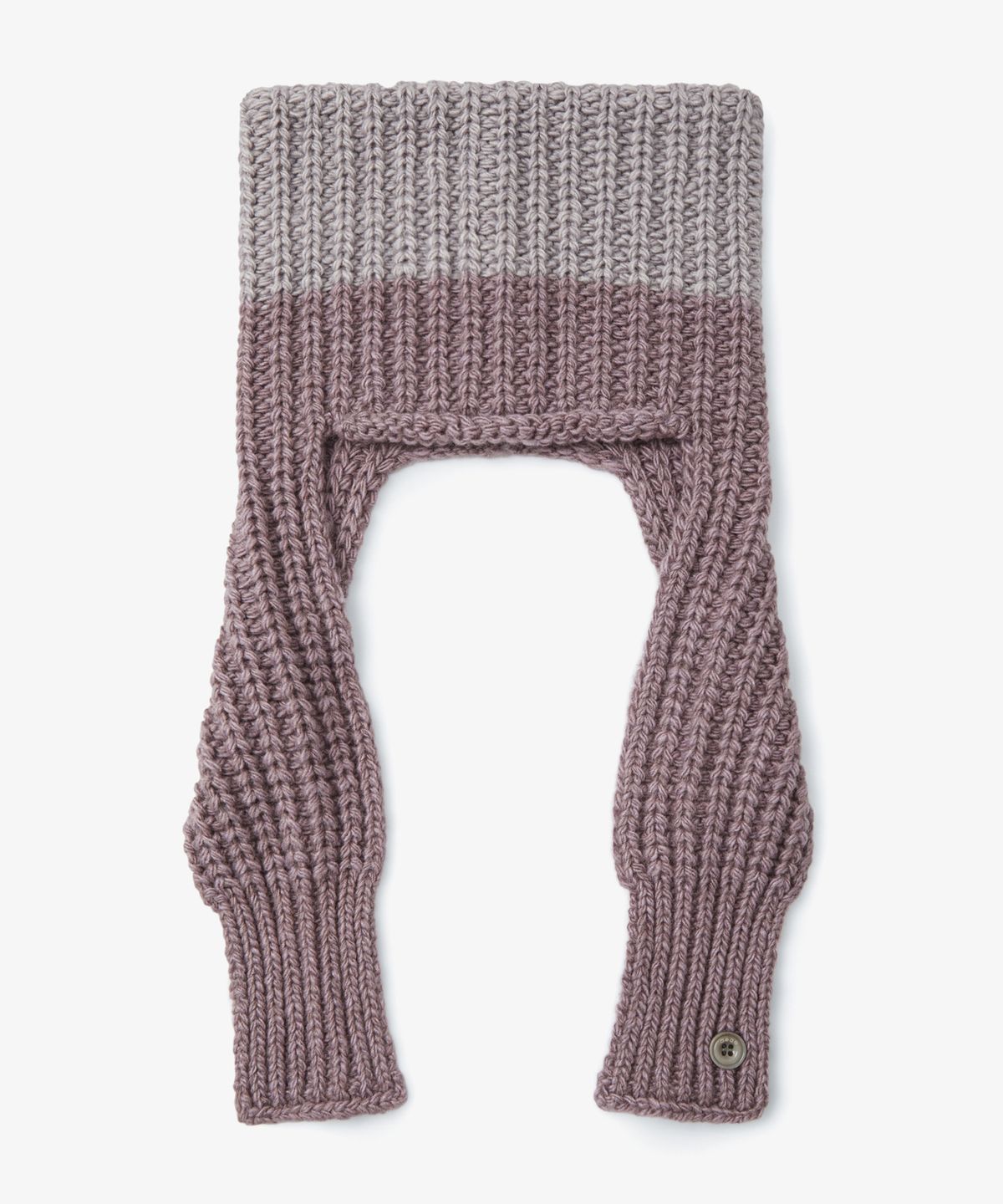 에이이에이이(AEAE) BULKY SQUARE BEANIE [PURPLE]