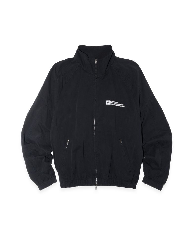 High Neck Team Jacket (Black)