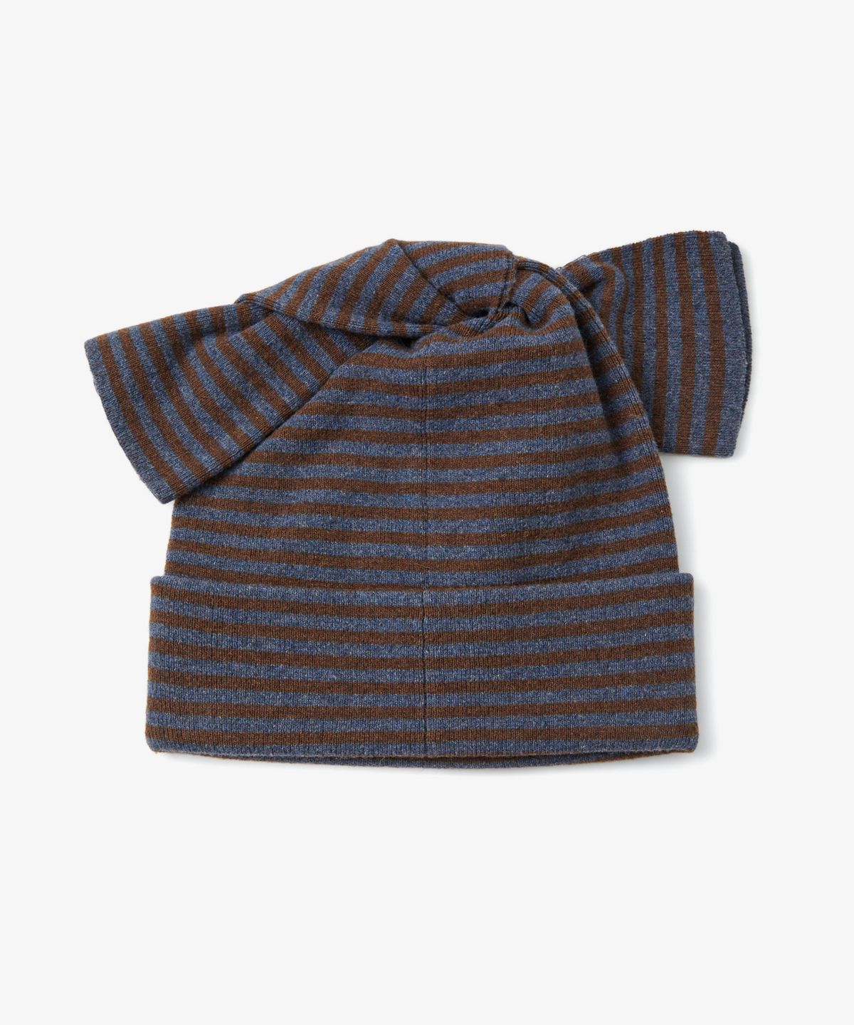 에이이에이이(AEAE) PILED LONG BEANIE [BLUE]
