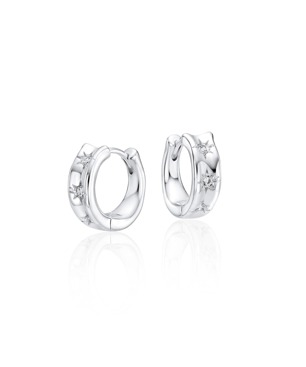 스칼렛또(SCALETTO) EE006 Sculpt Star Signature Earring