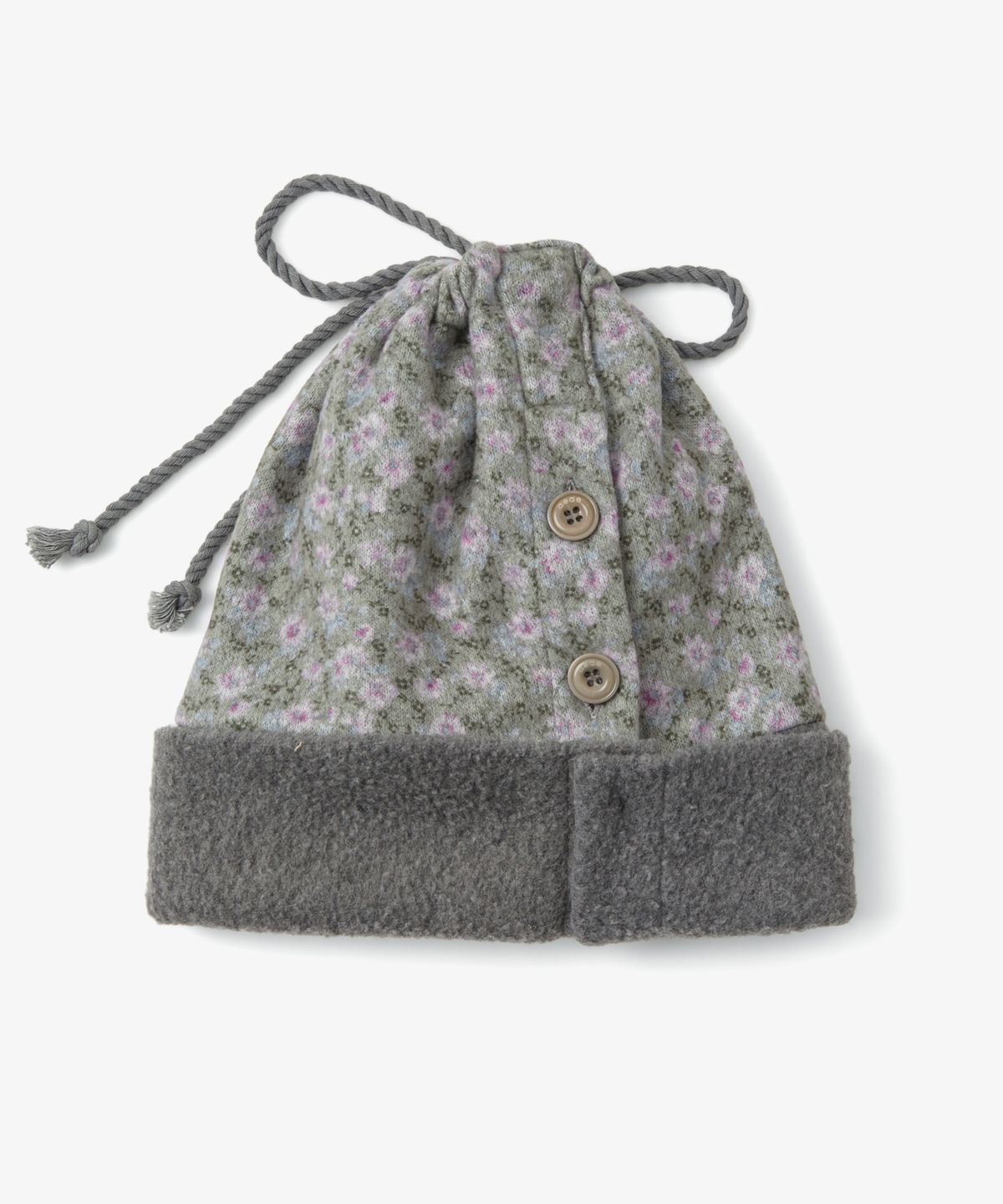 에이이에이이(AEAE) FLEECE NECK WARMER BEANIE [KHAKI]