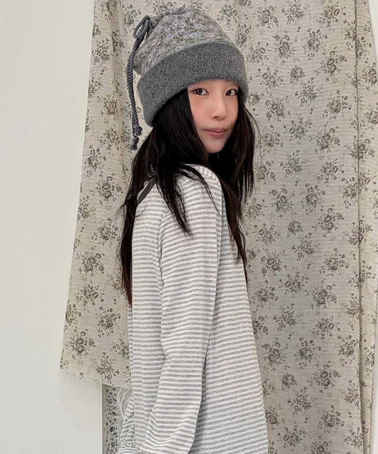[지연 PICK] FLEECE NECK WARMER BEANIE [KHAKI]