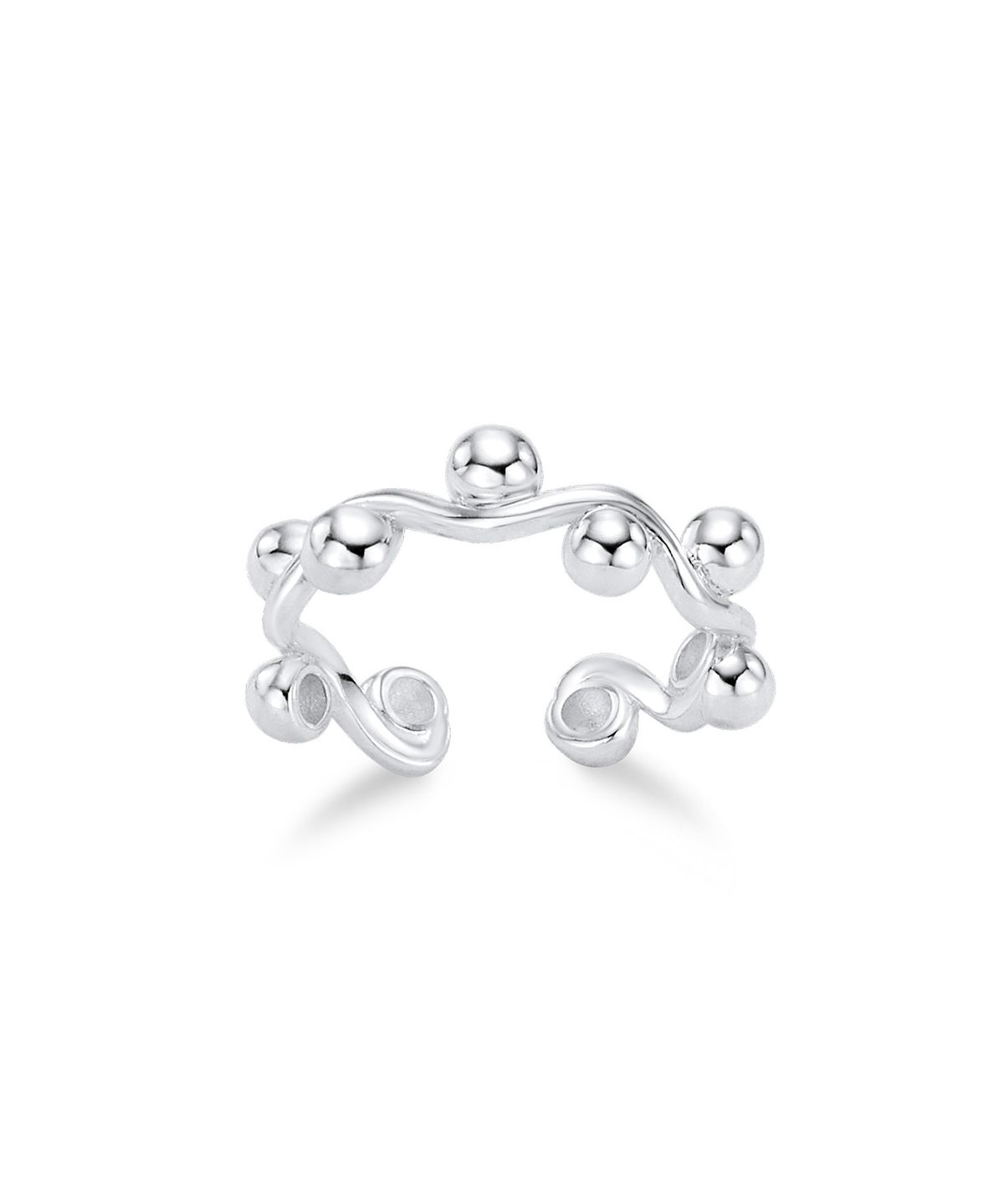 스칼렛또(SCALETTO) EE012 Cluster Ball Open Ring