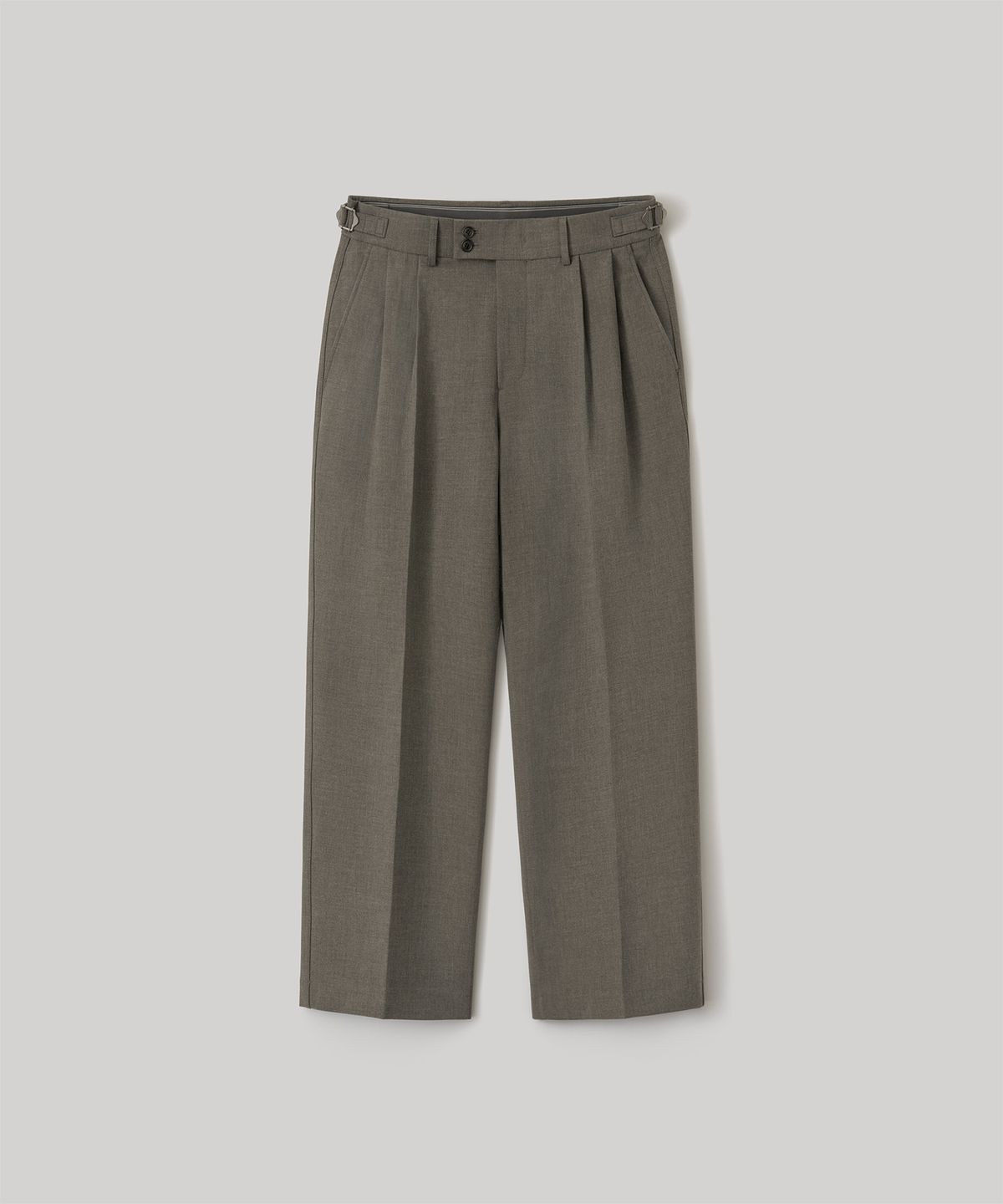 어나더 오피스(ANOTHER OFFICE) [AW] Santiago Slacks flexible 30L (Khaki Brown)