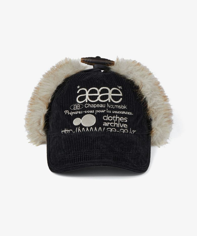 WEB LOGO TROOPER CAP [BLACK]