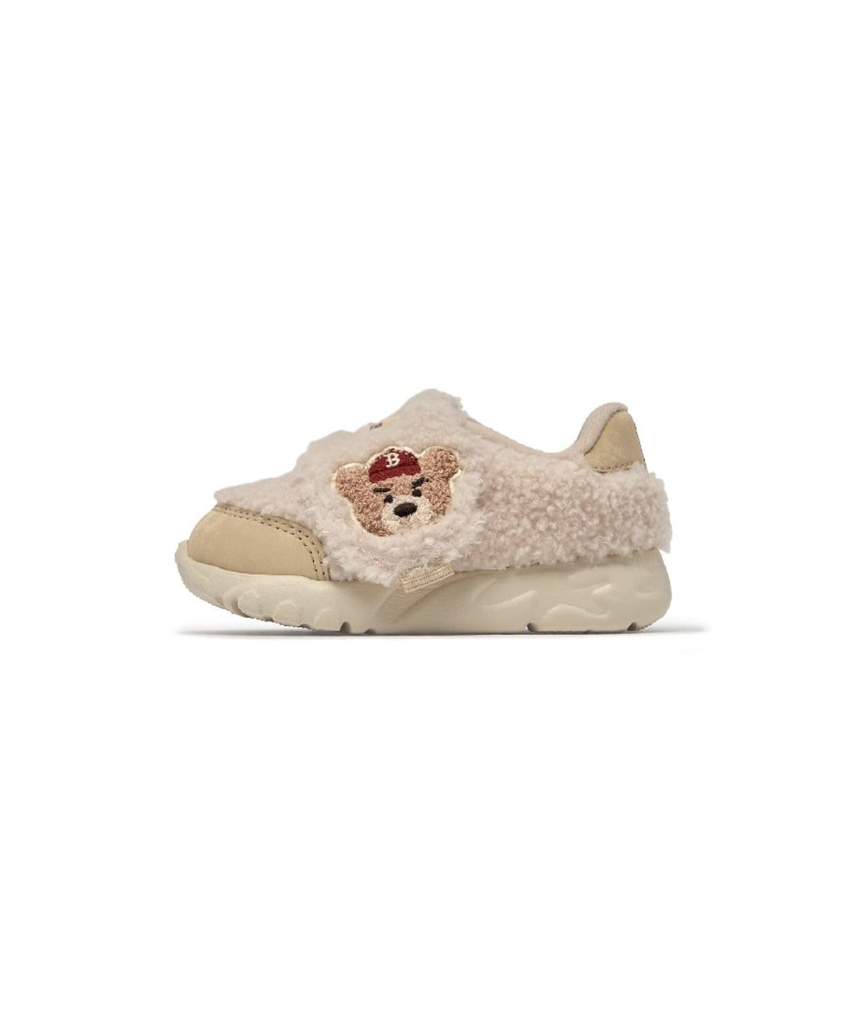 엠엘비 키즈(MLB KIDS) 빅볼청키 메가베어 베이비 플리스 BOS (Beige)