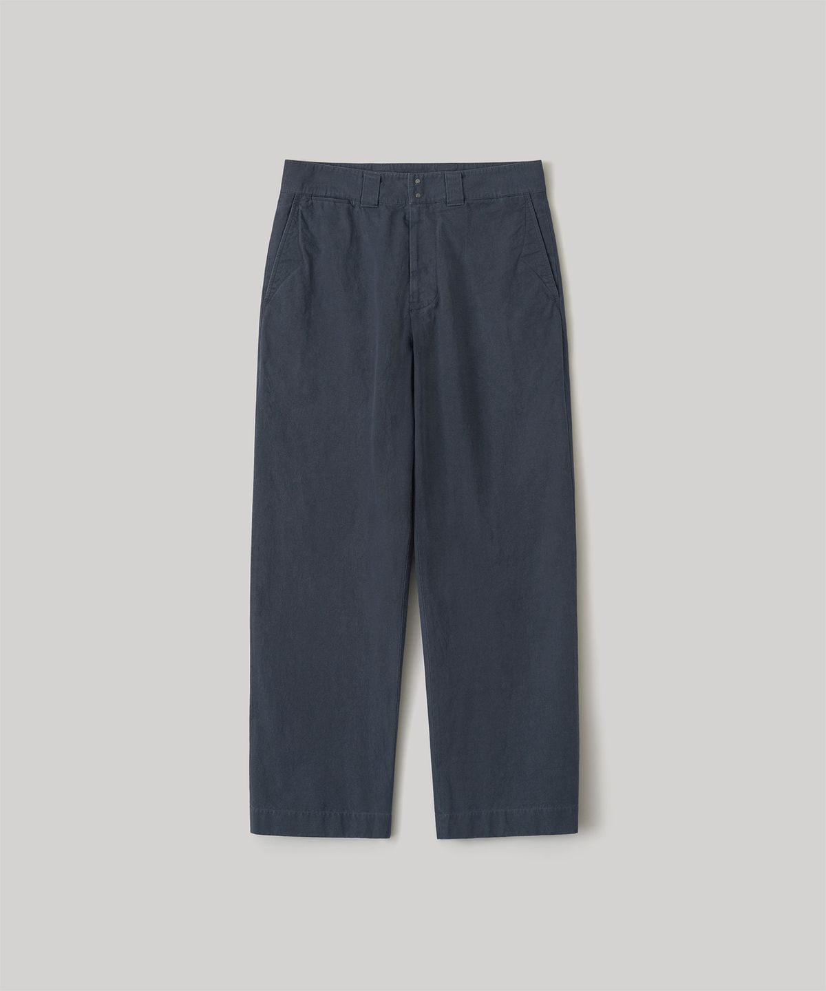어나더 오피스(ANOTHER OFFICE) [AW] French Officer Pants (Dark Navy)