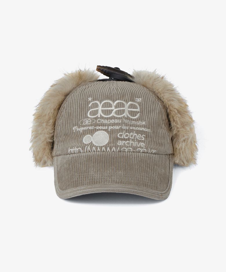 WEB LOGO TROOPER CAP [TAUPE]