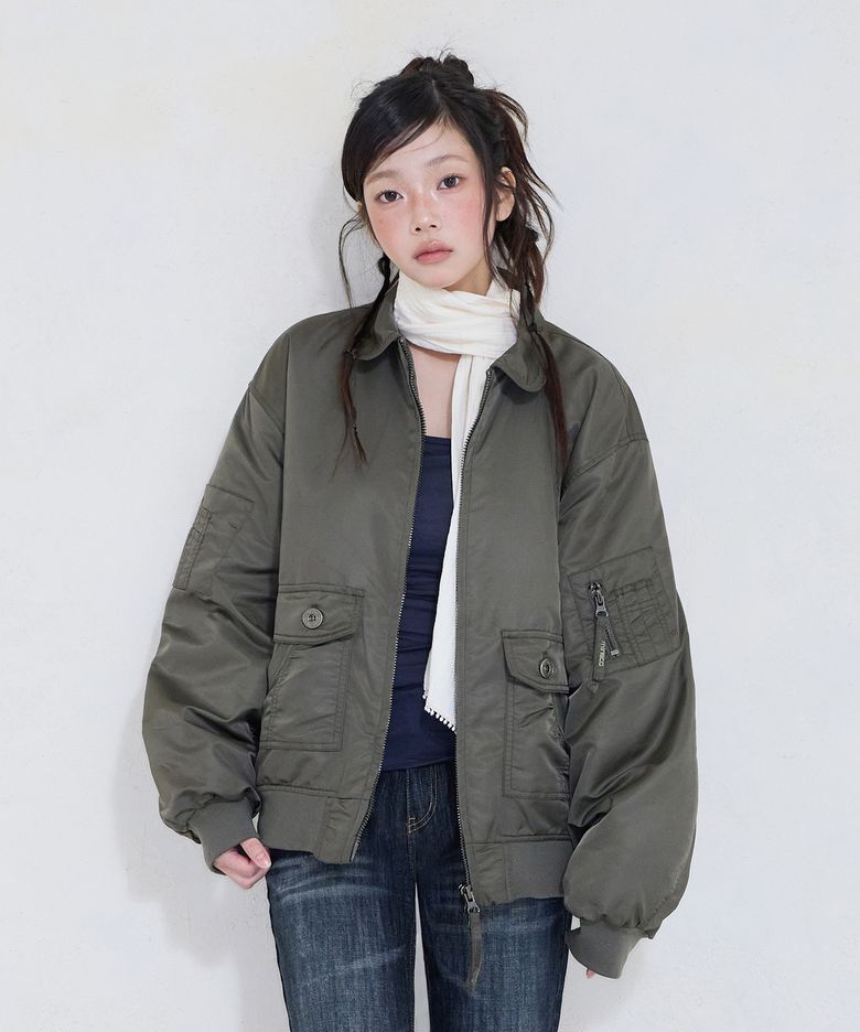FLIGHT BOMBER JK KHAKI