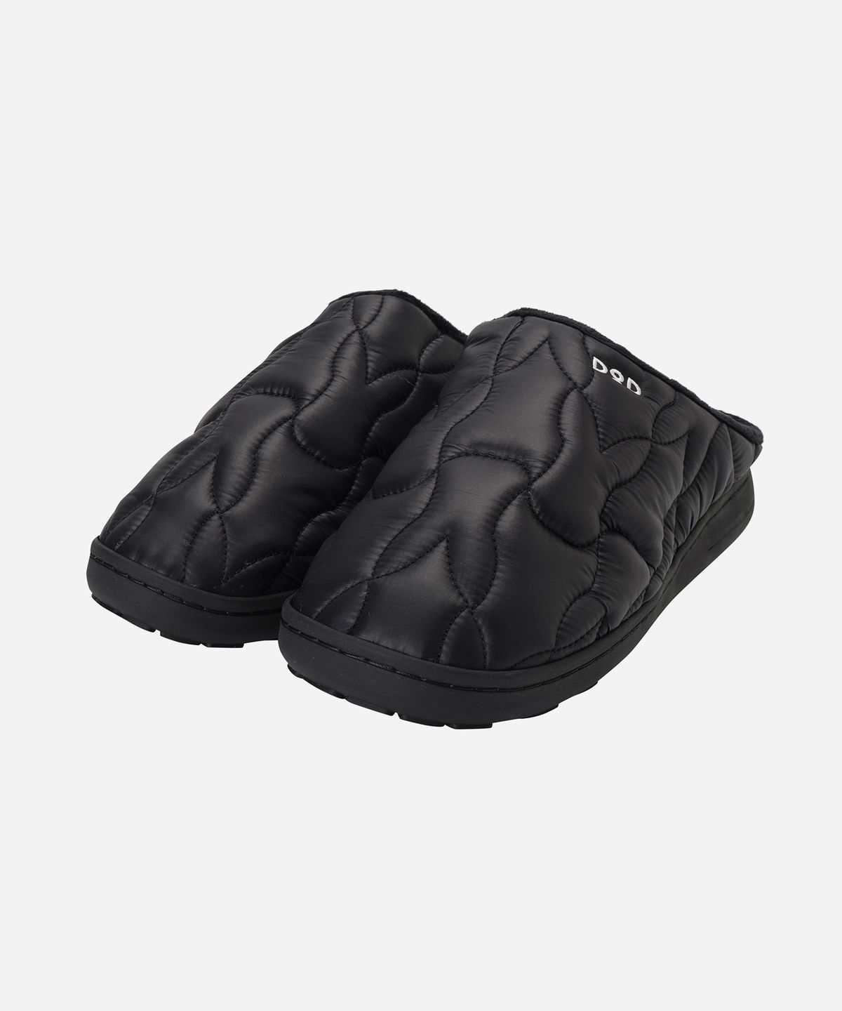 디오디(DOD) 우사기 패딩 뮬(BLACK)