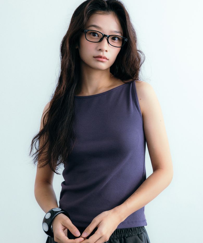 Two-Way Sleeveless, Purple