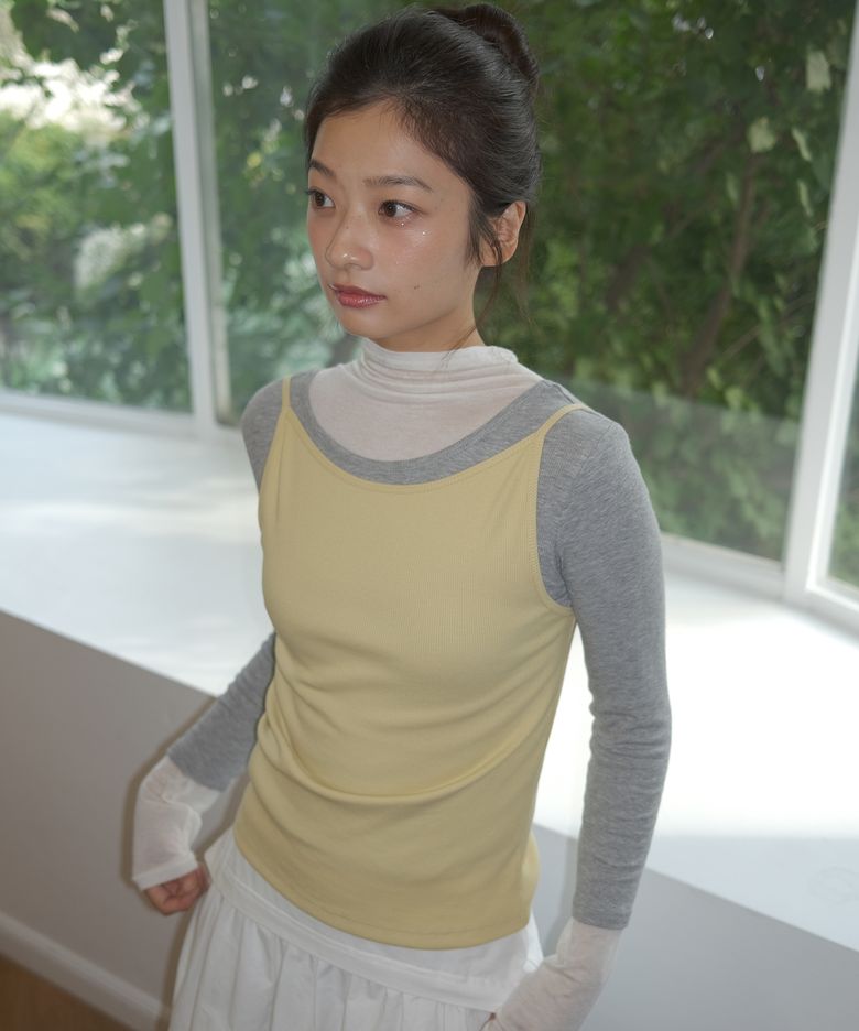 Two-Way Sleeveless, Yellow