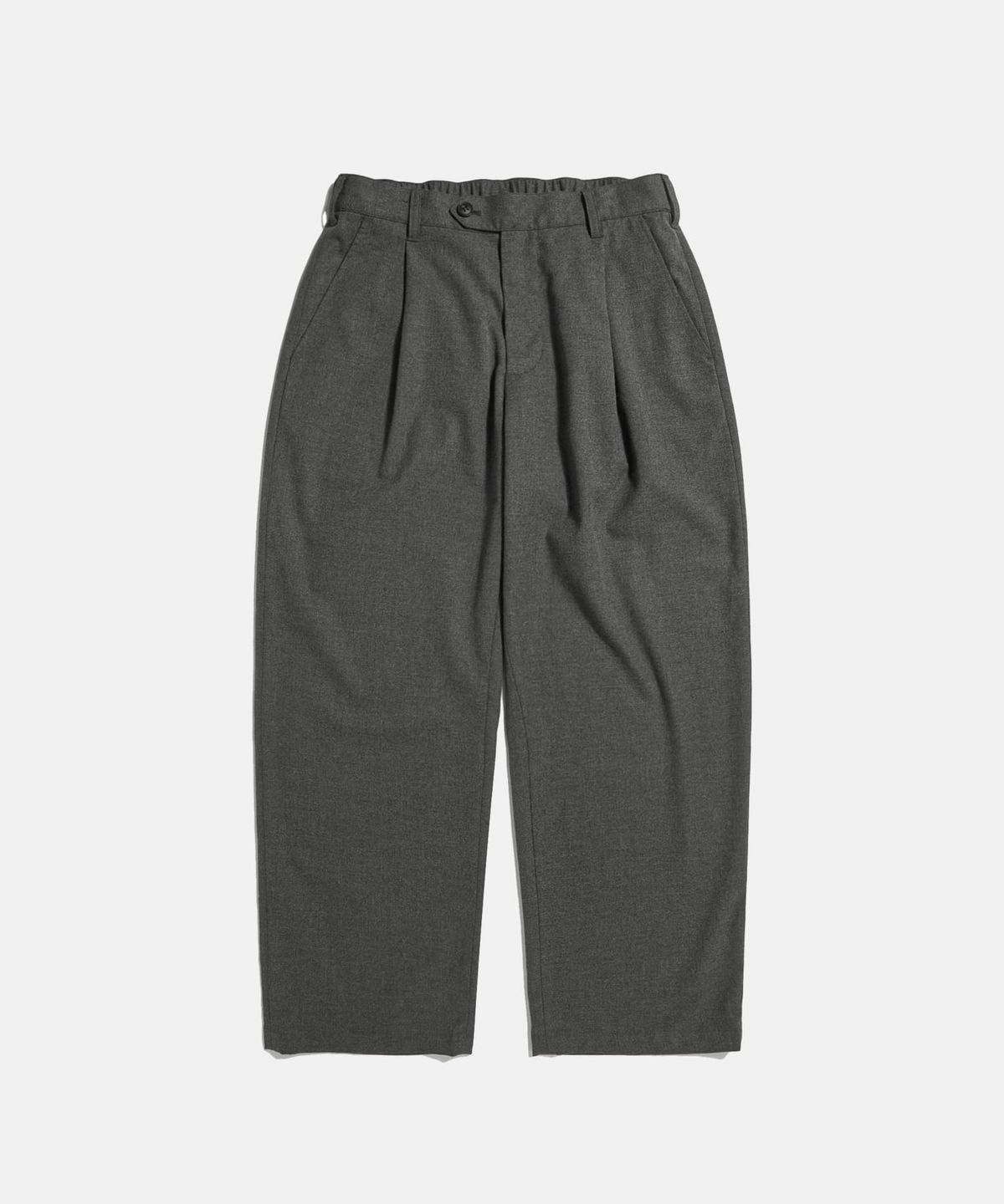 에스피오나지(ESPIONAGE) Easy Slacks Pants Dark Grey