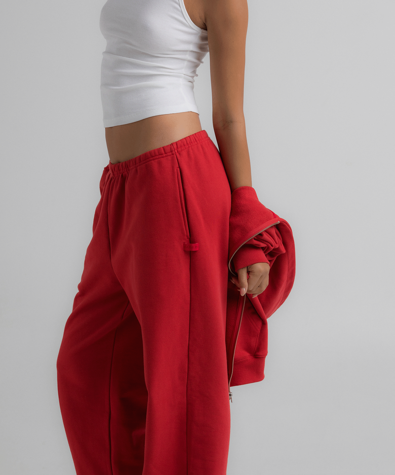 Boyfriend Sweatpants(Red)