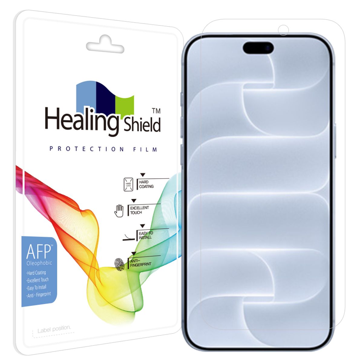 힐링쉴드(HEALINGSHIELD) 아이폰18 프로맥스 올레포빅 액정보호필름 1매