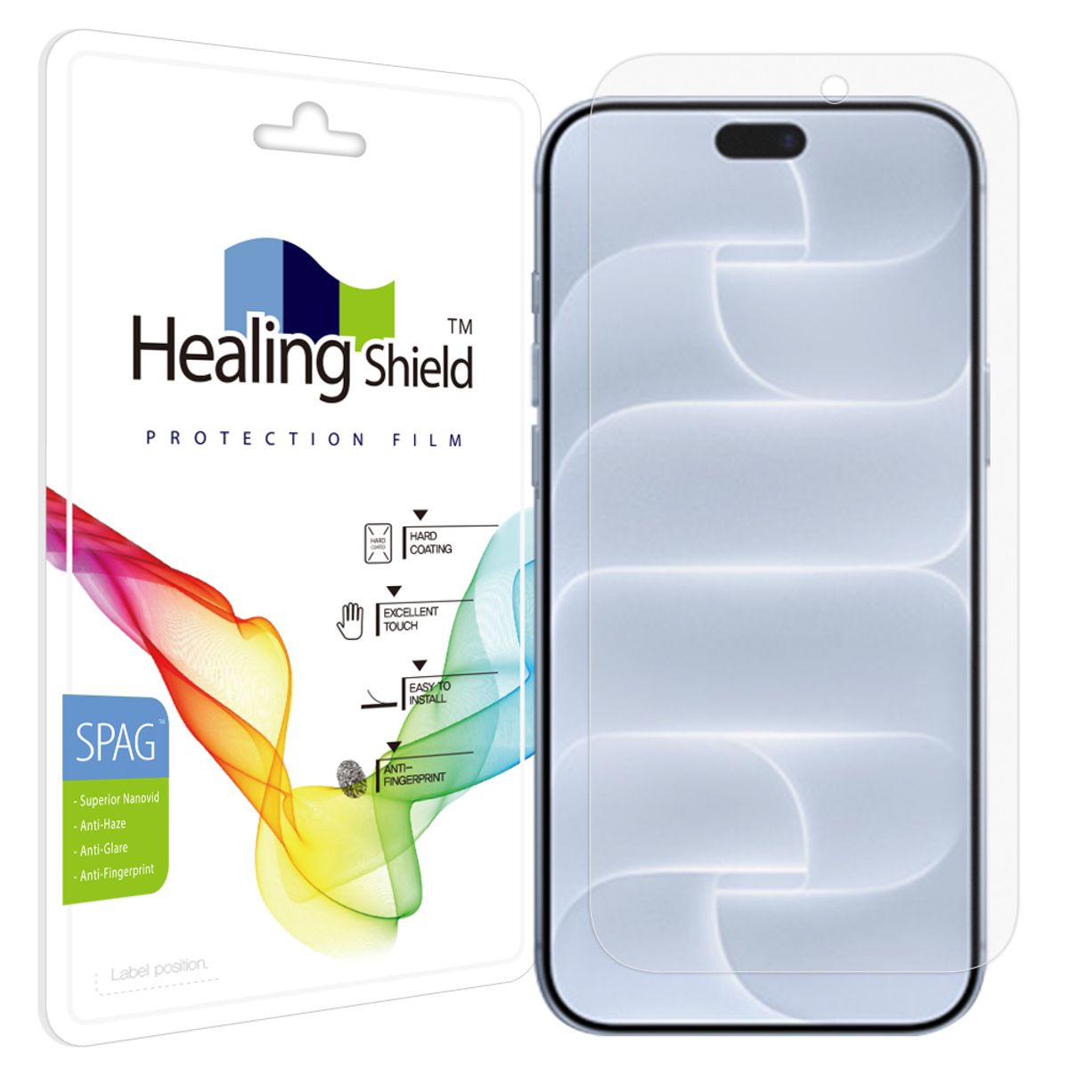 힐링쉴드(HEALINGSHIELD) 아이폰18 프로맥스 슈페리어 저반사 액정보호필름 1매