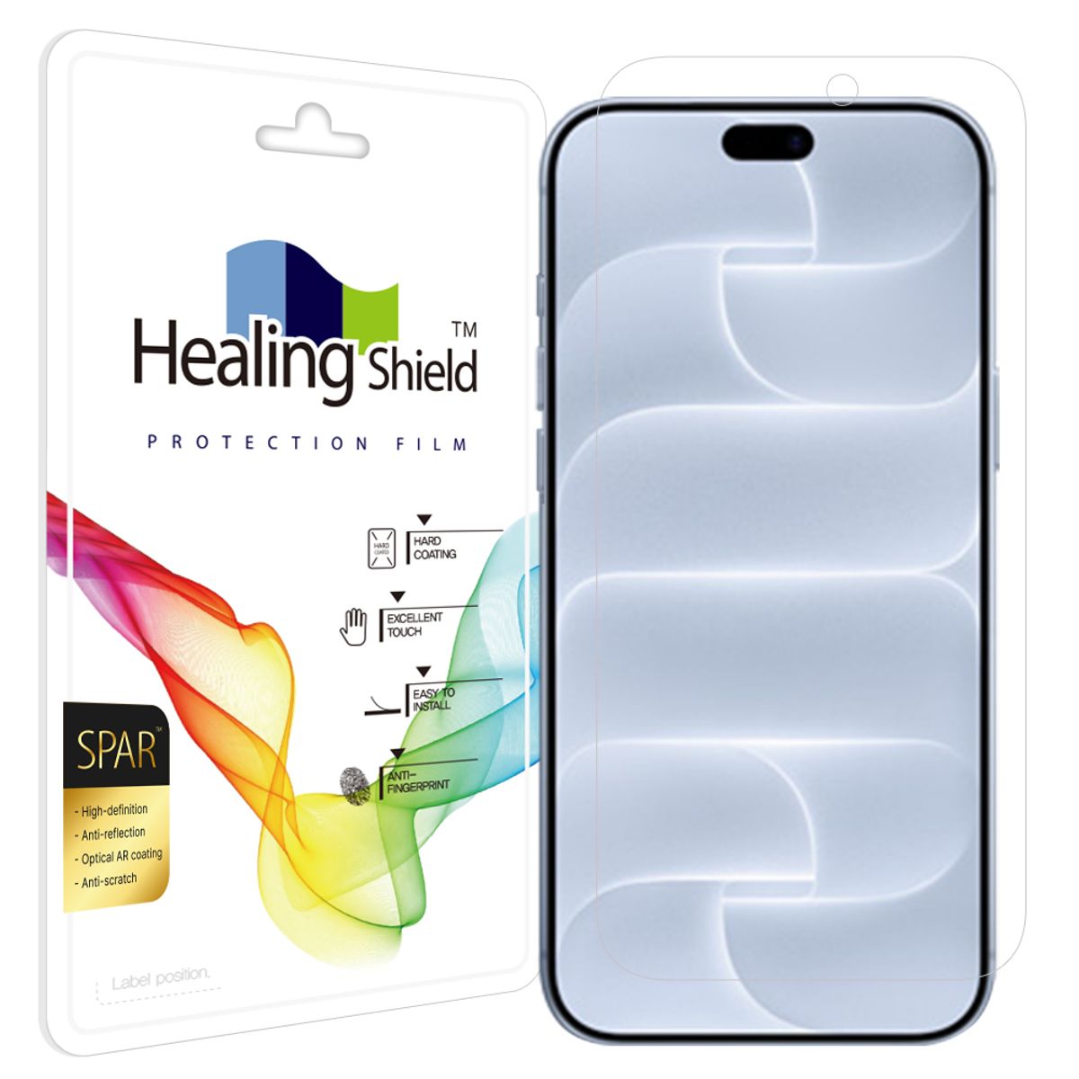 힐링쉴드(HEALINGSHIELD) 아이폰18 프로맥스 슈페리어 AR 고화질 액정보호필름 1매
