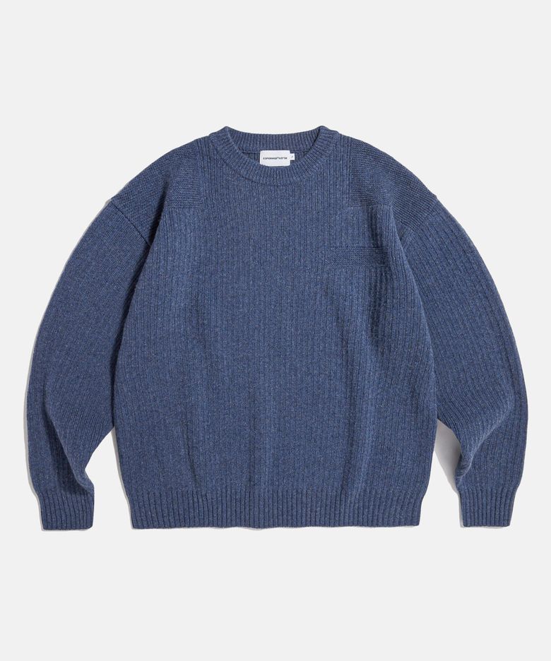 Commando Knit Sweater Denim Blue