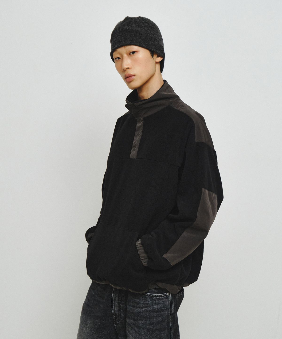 엔도어(ENDOOR) Drift Fleece Pullover (Black)