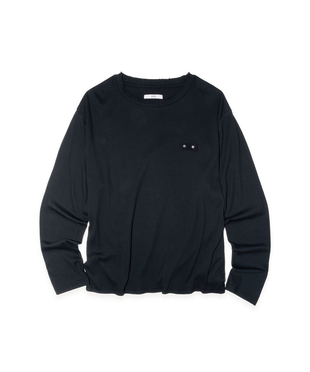 이티씨이(ETCE) Destroyed Rivet L/S Tee