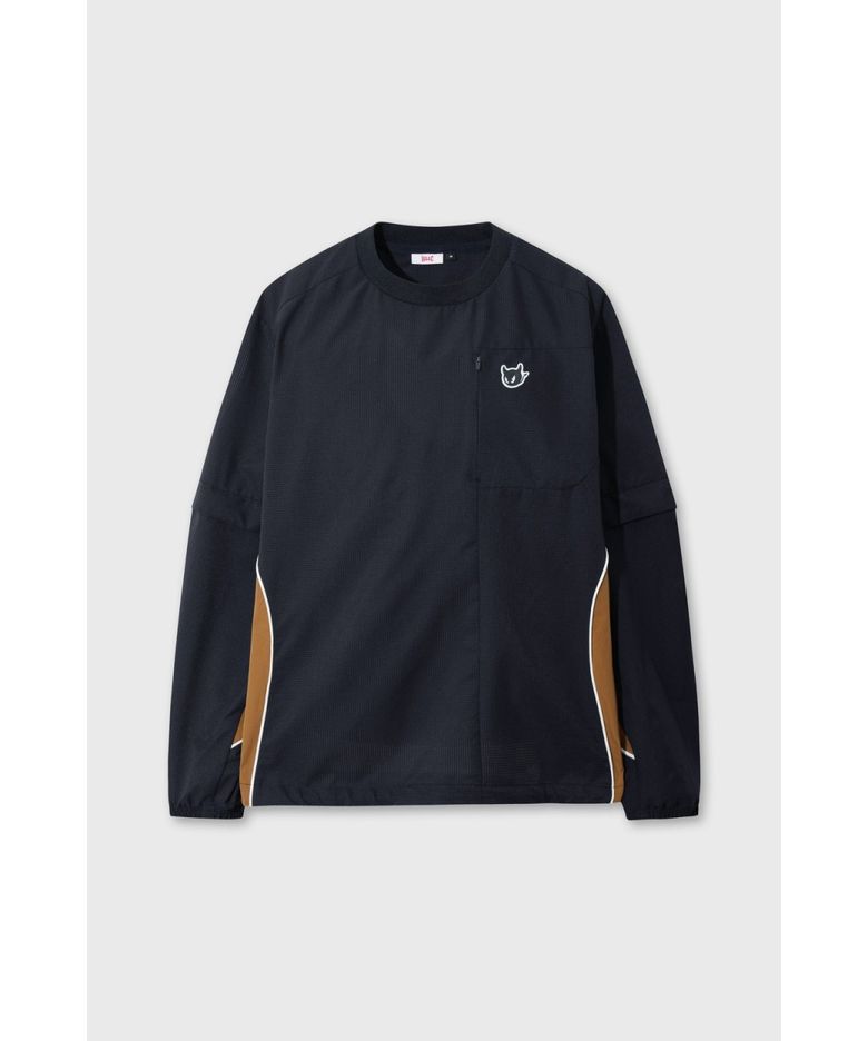 Men Sleeves Detachable Pull Over WMUAA26601NYX