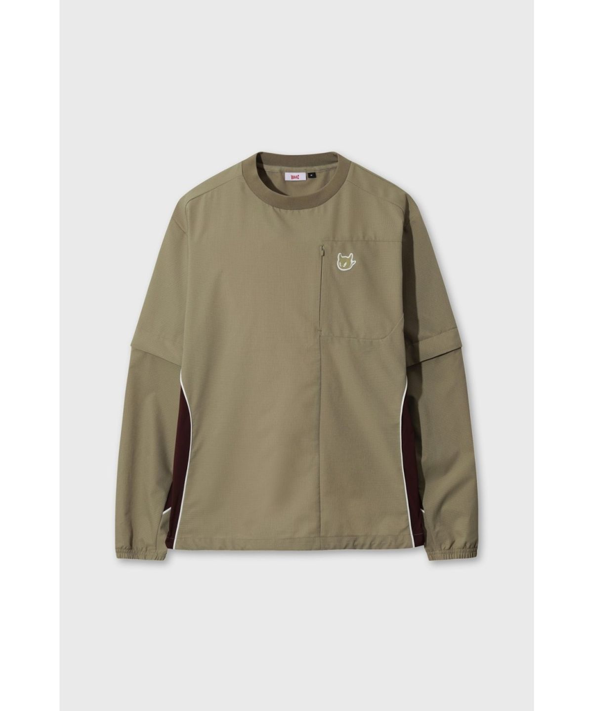 왁(WAAC) Men Sleeves Detachable Pull Over WMUAA26601BEX
