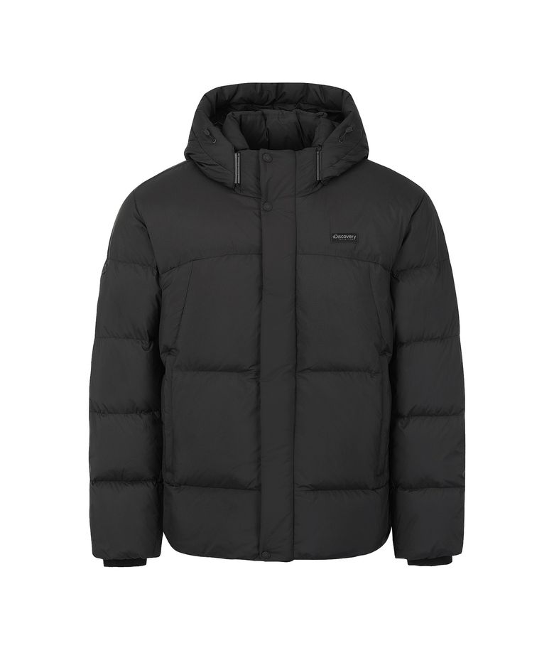 남성 베른 구스다운 숏패딩 (BLACK)